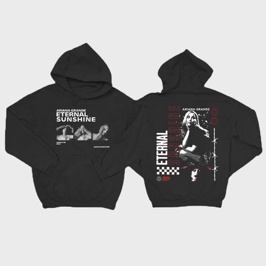 Discover Vintage Ariana Eternal Sunshine T-shirt, Grande New Album Graphic Shirt, Sweatshirt, Hoodie, Vintage Graphic Tees for Men,Gift for man women