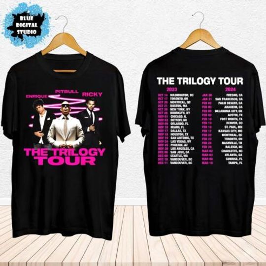 Discover The Trilogy Tour 2023 2024 Enrique Iglesias Tshirt