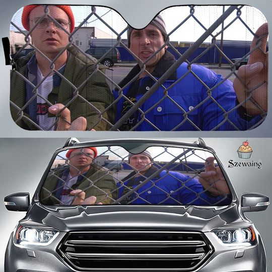 Discover The Office Straight Outta Scranton Car Sun Shade, Dw Schrute Michael Scott Car Sun Shade