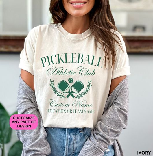 Discover Custom Pickleball Team T-shirt