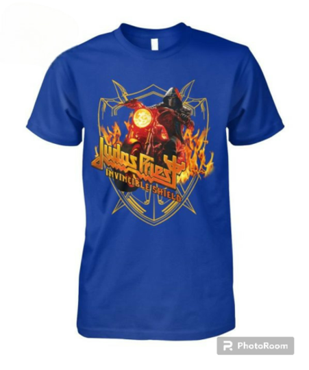 Discover Judas Priest Invincible Shield Motor Tour 2024 T-Shirt
