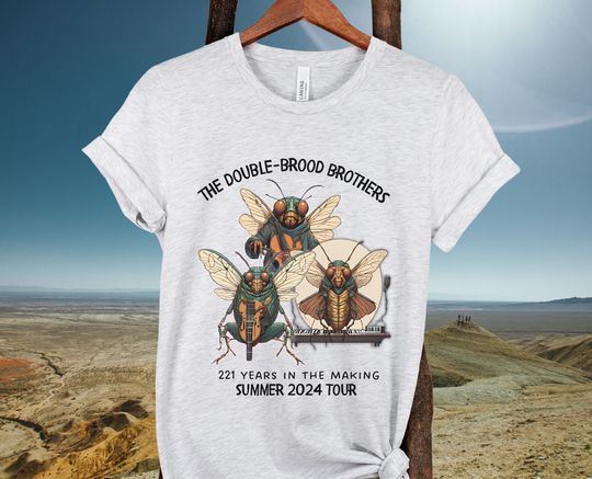 Discover Funny Cicada Reunion Shirt - Cicada Concert Tee 2024