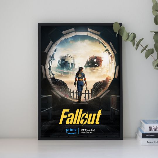 Discover Falllout Poster, TV Show Poster, Mid Century Modern Art