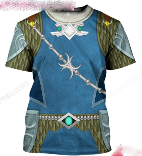 Discover Zora Set The Legend Of Zelda Costumes 3D T-Shirt Gift For Fans