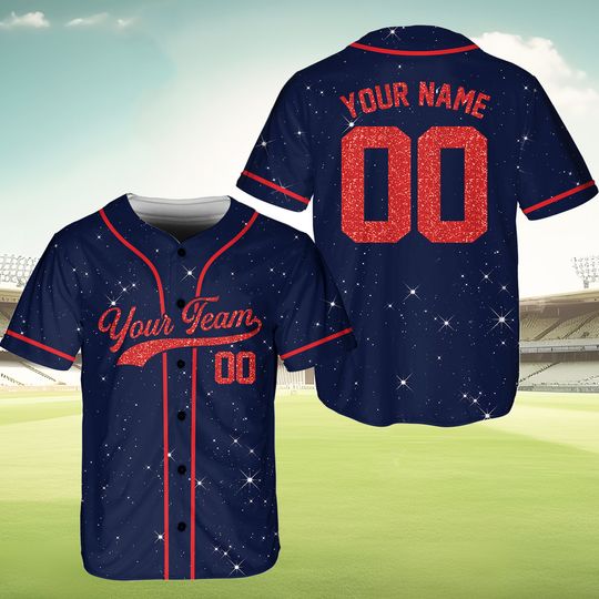 Discover Custom Team Name Number Baseball Jersey