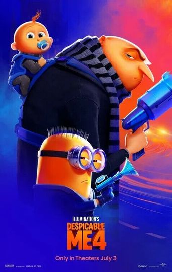 Discover Despicable Me 4 Movie Poster