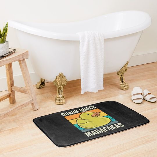 Discover Quack Quack Duck Bath Mat