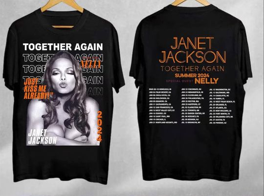 Discover Janet Jackson Shirt, Janet Jackson Together Again Tour 2024 T Shirt