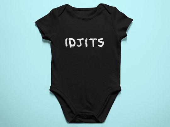 Discover Idjits Baby Onesie | Supernatural Inspired Baby Bodysuit