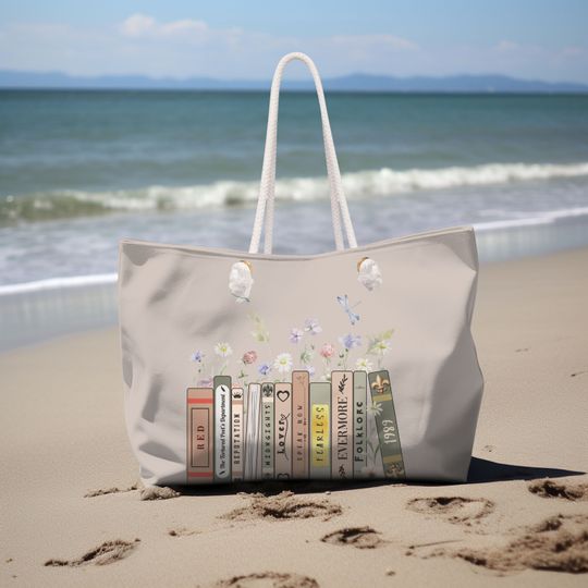 Discover Swift beach bag personalized weekender bag custom TS beach bag personalized