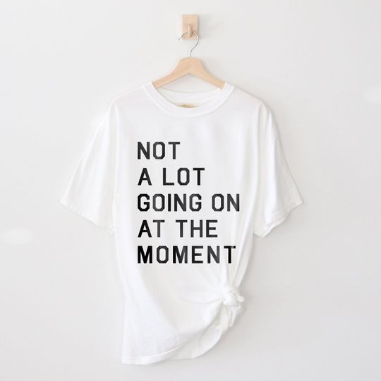 Discover Not A Lot Going On Concert Graphic T-Shirt,