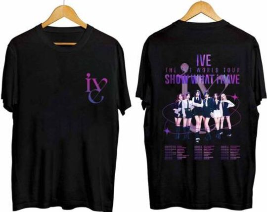 Discover Ive The 1st World Tour 2024 Tshirt