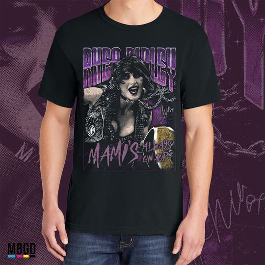Discover Rhea Ripley Vintage Shirt, Vintage Wrestling Shirt, Rhea Ripley Fan Tees