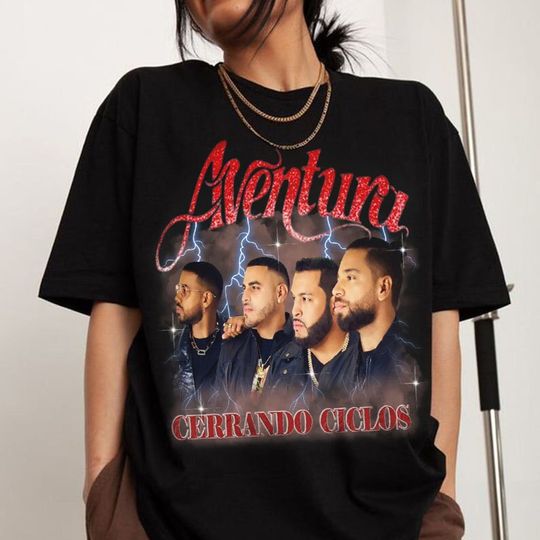 Discover 2024 Aventura Tour Bachata Cerrando Ciclos T-shirt
