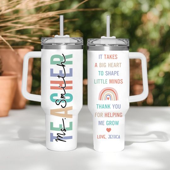 Discover Personalized Teacher Tumbler, Teacher Appreciation Gifts