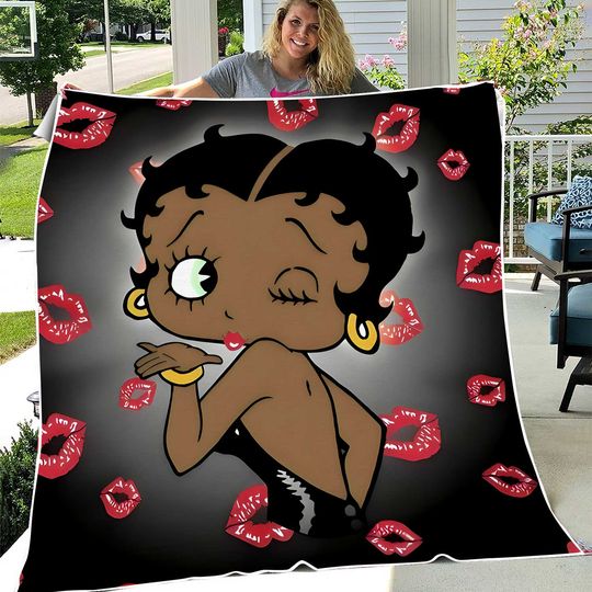 Discover Betty Boopes Fleece Blanket