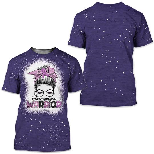 Discover Fibromyalgia shirt, Bleached tee, Bleached shirt