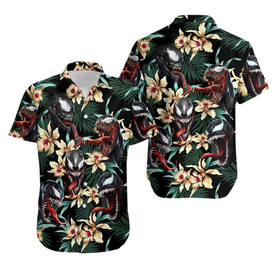 Discover Venom Shirt and Women's Hawaiian Style Apparel
