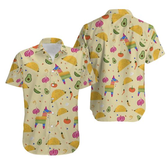 Discover Taco Fiesta Hawaiian Shirt