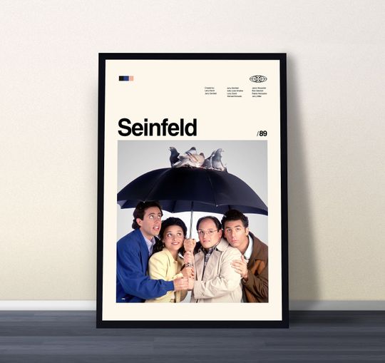 Discover Seinfeld Kitchen Wall Art Poster