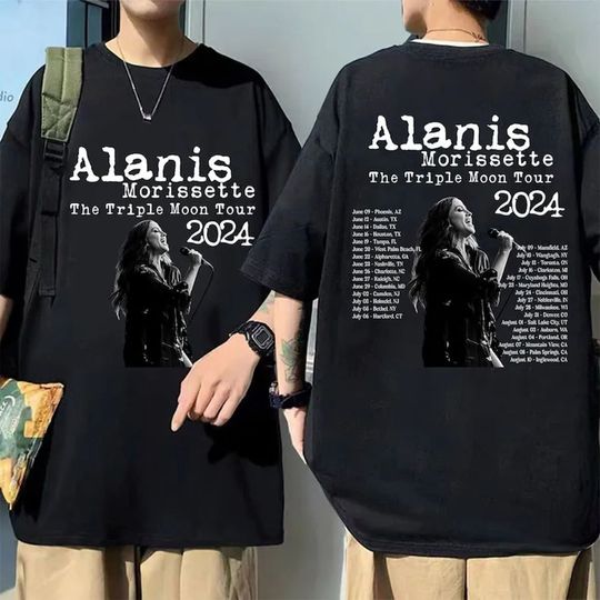 Discover Alanis Morissette The Triple Moon Tour Shirt 2024