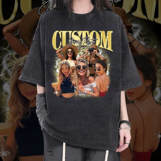 Discover Custom 90s Bootleg, Custom Bootleg Rap Tee  Color Shirt