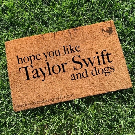 Discover Hope You Like And Dogs Doormat, Eras Welcome Mat