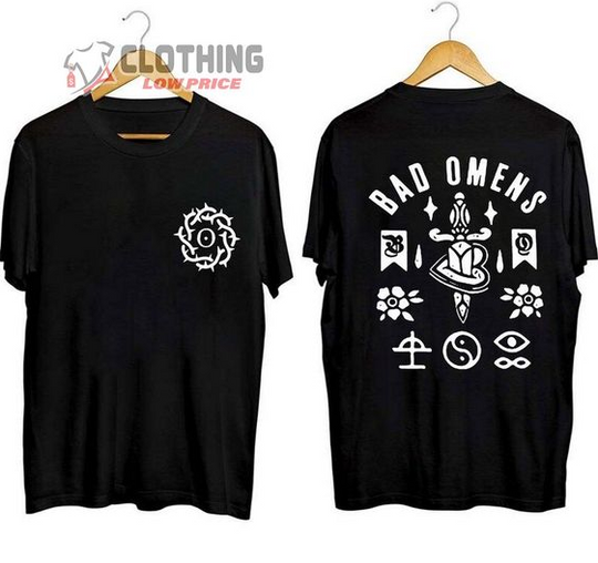 Discover Bad' Omen Tour 2023 Unisex T-Shirt Double Sided