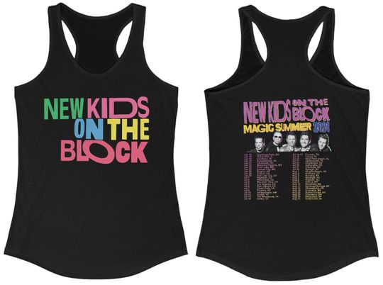 Discover NKOT Block Magic Summer 2024 Shirt, NK on The Block Shirt, 40th Anniversary Shirt