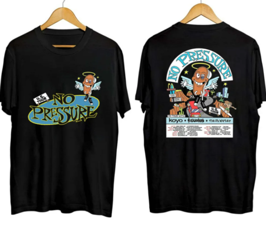 Discover No Pressure, Koyo, Illusion & Fleshwater 2023 Tour Shirt