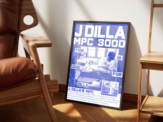 Discover J DILLA MPC POSTER