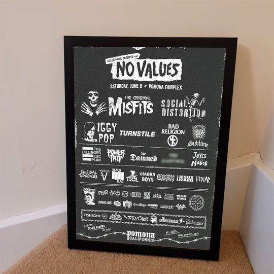 Discover No Values Festival June 8th At Pomona Fairplex Poster