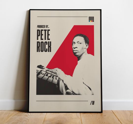 Discover Pete Rock Poster Hip Hop, Hip Hop Music Gift, Music Poster Rap