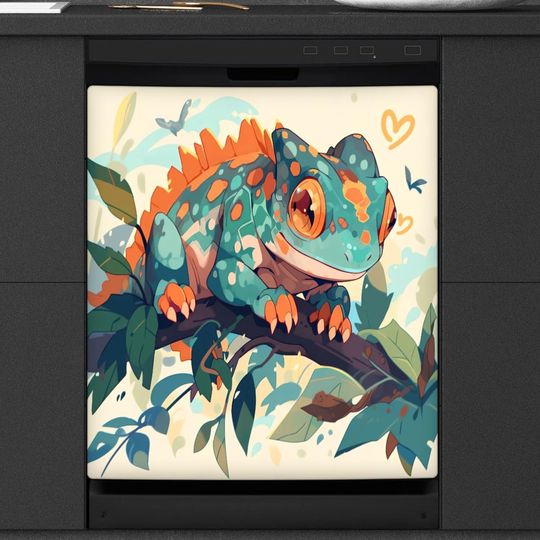 Discover Dishwasher Cover Cute Animal