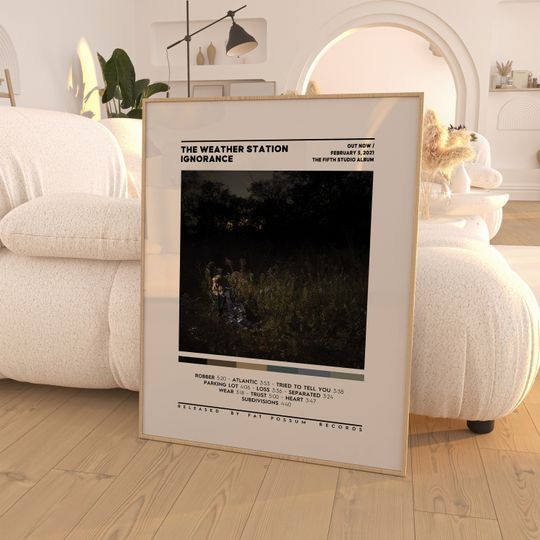 Discover The Weather Station - Ignorance Album Poster, Album Poster