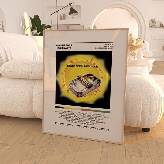 Discover Beastie Boys - Hello Nasty Album Poster