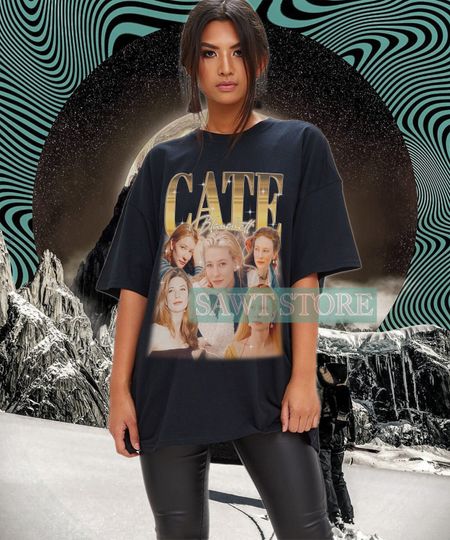 Discover CATE BLANCHETT Shirt |  Catherine Elise Blanchett Australian Actress  Cate Blanchett Fans Gift