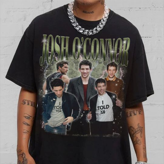 Discover Vintage Josh O'Connor Vintage T-shirt, I TOLD YA Challengers Movie Tee