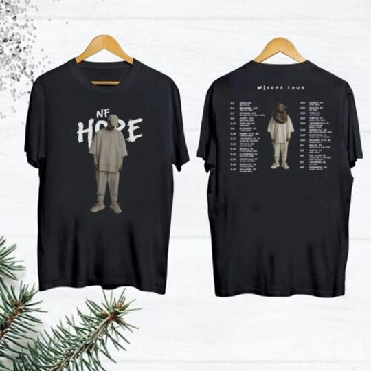 Discover NF Rapper Hope Tour 2024 T-Shirt, Fans Gift