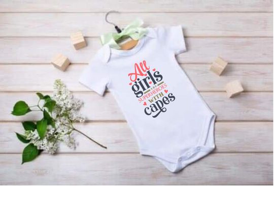 Discover Girls are Superheroes Onesie