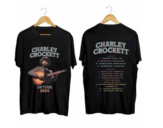 Discover Charley Crockett 2024 Tour T-Shirt