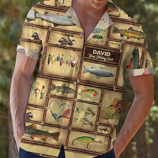 Discover Custom Name Hawaiian Shirt and Men Beach Shorts
