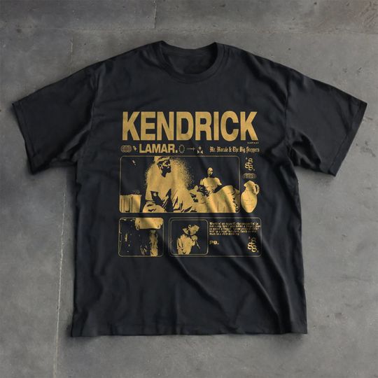 Discover Kendrick Lamar Shirt, Kendrick Lamar Vintage 90s' Shirt