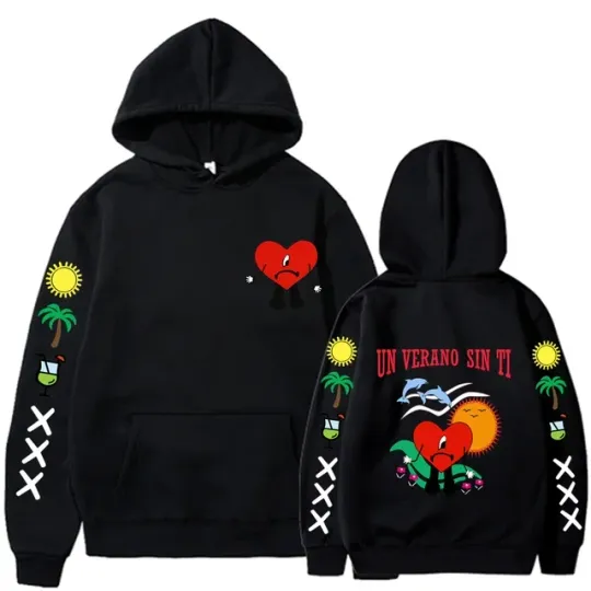 Discover Rapper Bad Bunny 3d Hoodies, Most Wanted Tour Merch, Bad Bunny Merch