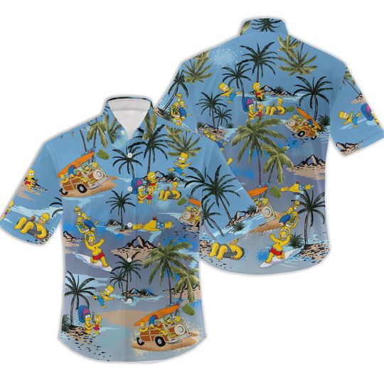 Discover The Simpsons Hawaiian shirt  Summer
