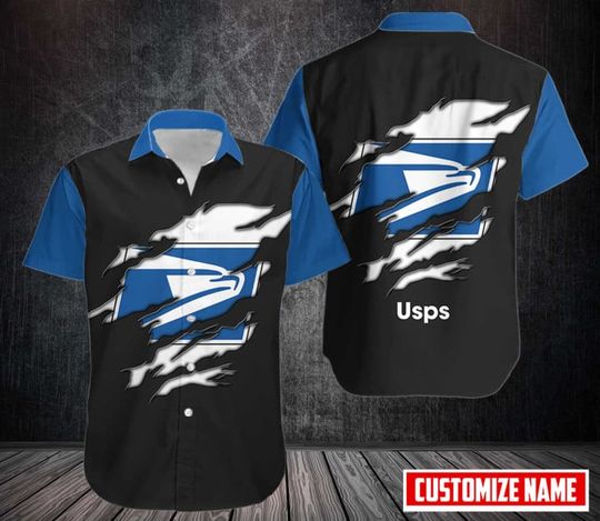 Discover Personalized Postal Worker Shirt, Shirt With Postal Worker Logo Hawaii Shirt