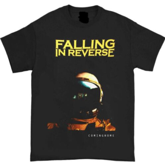 Discover Vintage Falling In Reverse Unisex Black Classic Tee Shirt Gift For Father Day