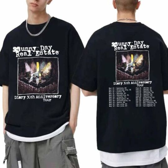 Discover Sunny Day Real Estate 30th Anniversary Tour 2024 Shirt, Sunny Day Real Estate
