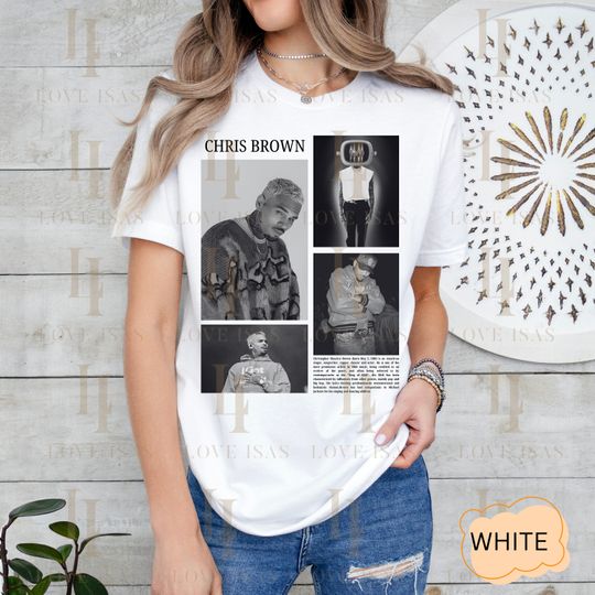 Discover Vintage Chris Brown T-shirt,Chris Brown Album TShirt,11:11 Album