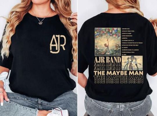 Discover AJR The Maybe Man Tour 2024 Shirt, AJR Band Shirt
